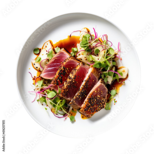 Delicious Plate of Seared A...