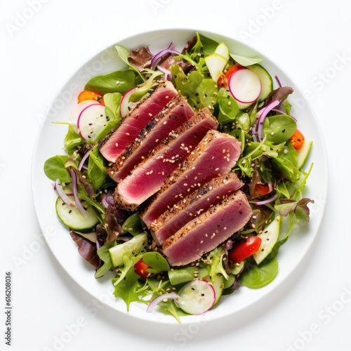 Delicious Plate of Seared A...