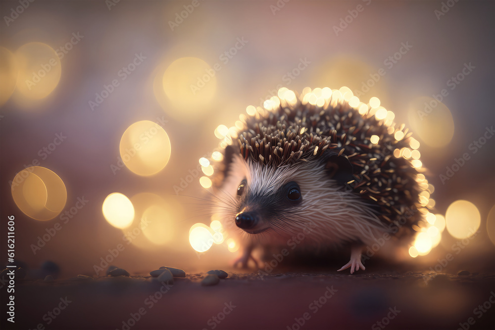 cute hedgehog looking on background cute hedgehog looking on background