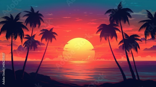 Miami Vibes Wallpaper Background