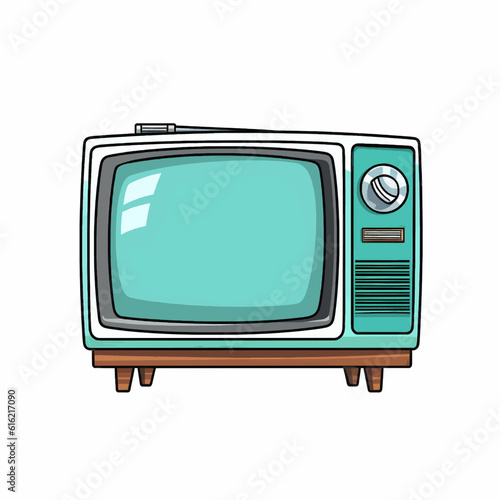 Retro TV - Vector