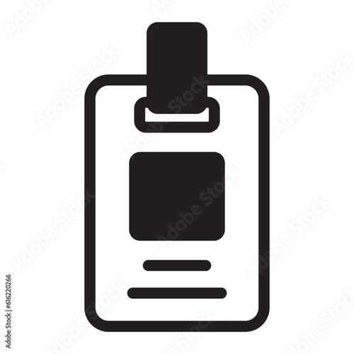 identification glyph icon