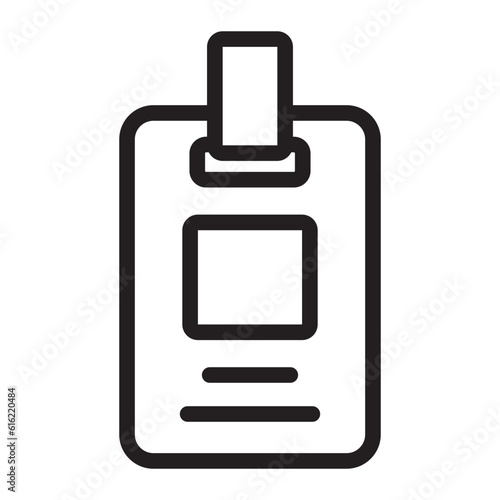 identification line icon