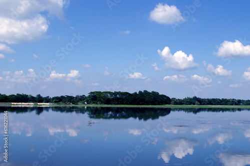 Fototapeta Naklejka Na Ścianę i Meble -  reflection of clouds in water