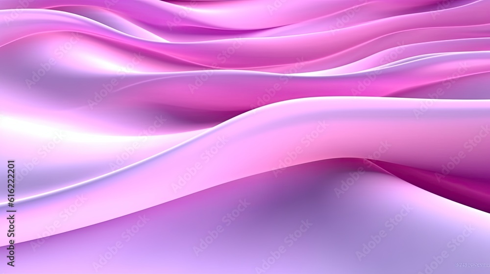 Fototapeta premium Creative purple textile wave abstract flying background