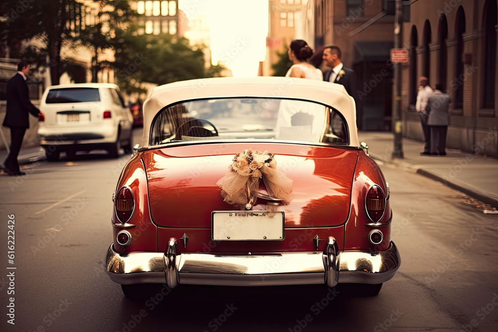 Just Married Car