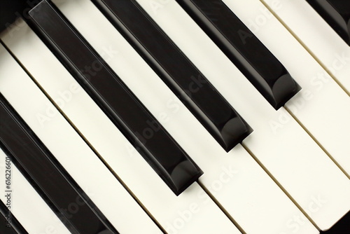 Aesthetic piano keys  useful as a background .