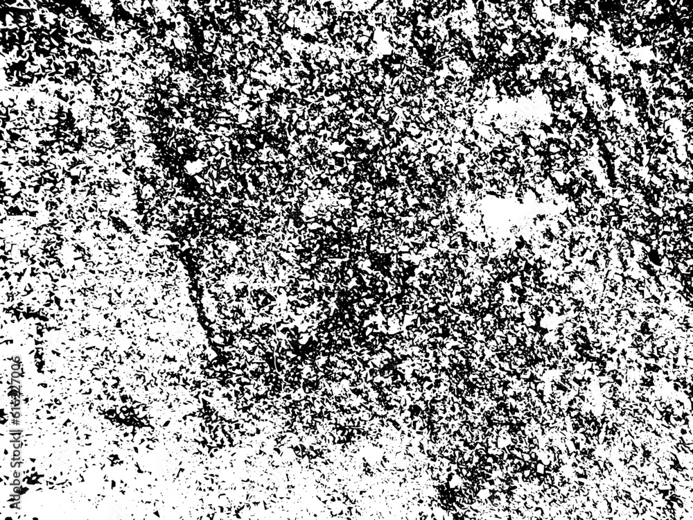 Fototapeta premium Rustic grunge vector texture with grain and stains. Abstract noise background. Weathered surface. Dirty and damaged. Detailed rough backdrop. Vector graphic illustration with transparent white. EPS10.