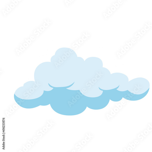 white blue sky clound