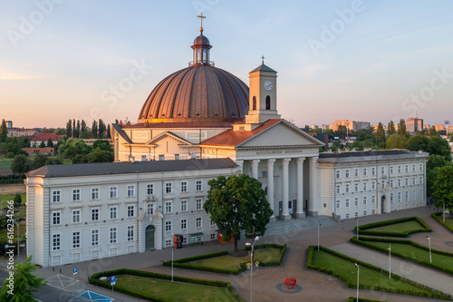 Aerial view of Saint Vincent de Paul Basilica, Bydgoszcz © Mariusz Guc