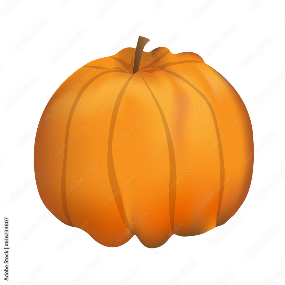 Pumpkin. Element for design isolated on white background. Pumpkin. Element for design isolated on white background.
