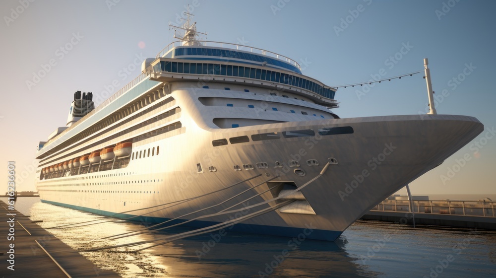 cruise ship, ai generative