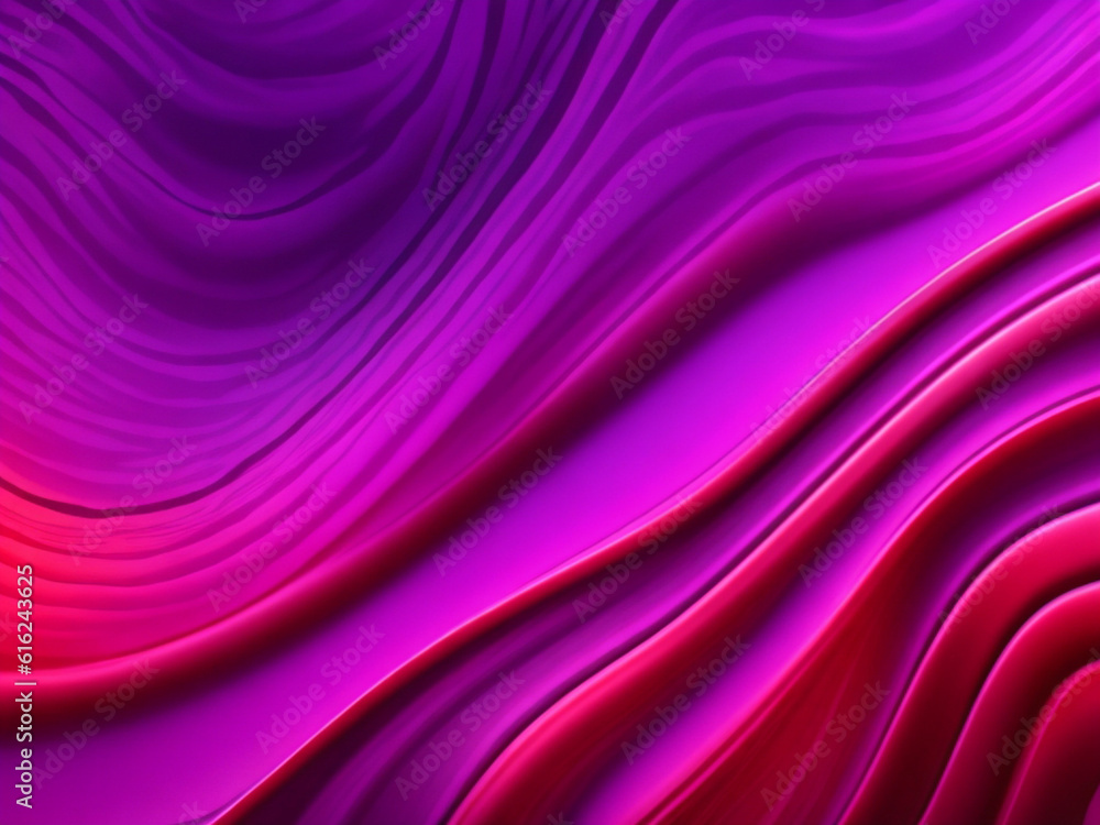 Fototapeta premium Abstract magenta liquid fluid background AI GENERATED