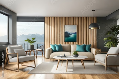 modern living room © Asad