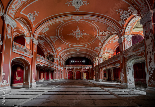 Lost in Time  The Abandoned Red Theater of Hungary  a Haunting Relic in European History