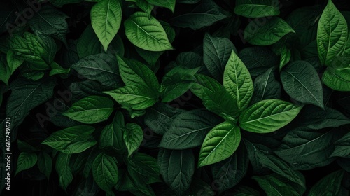 green leaves background © TheosArtTavern