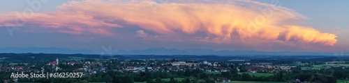 sunset over the mountains © Matthias