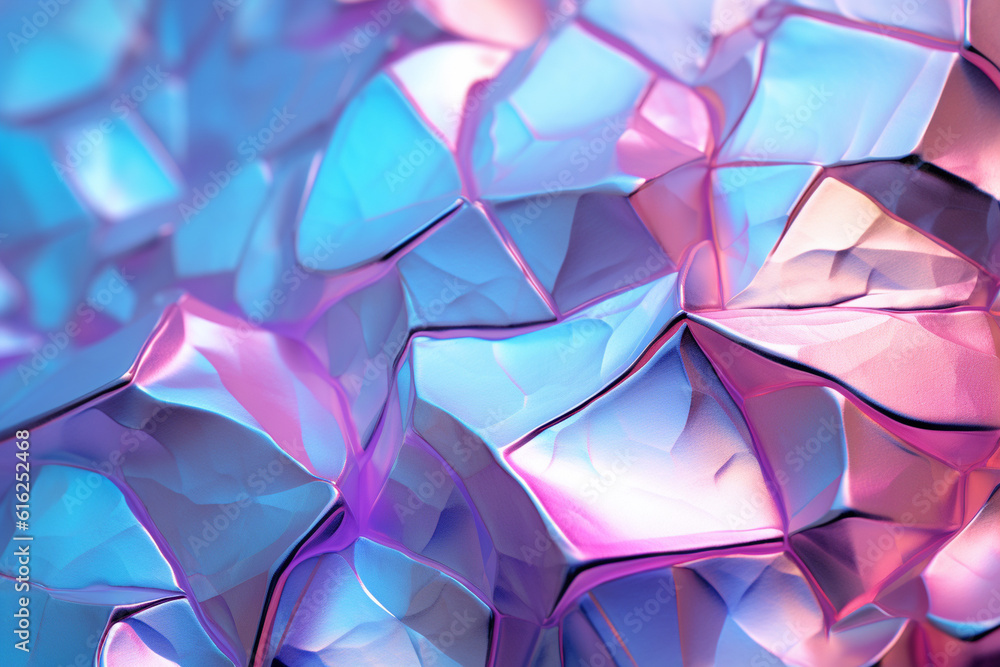 Obraz premium holographic texture Generative AI