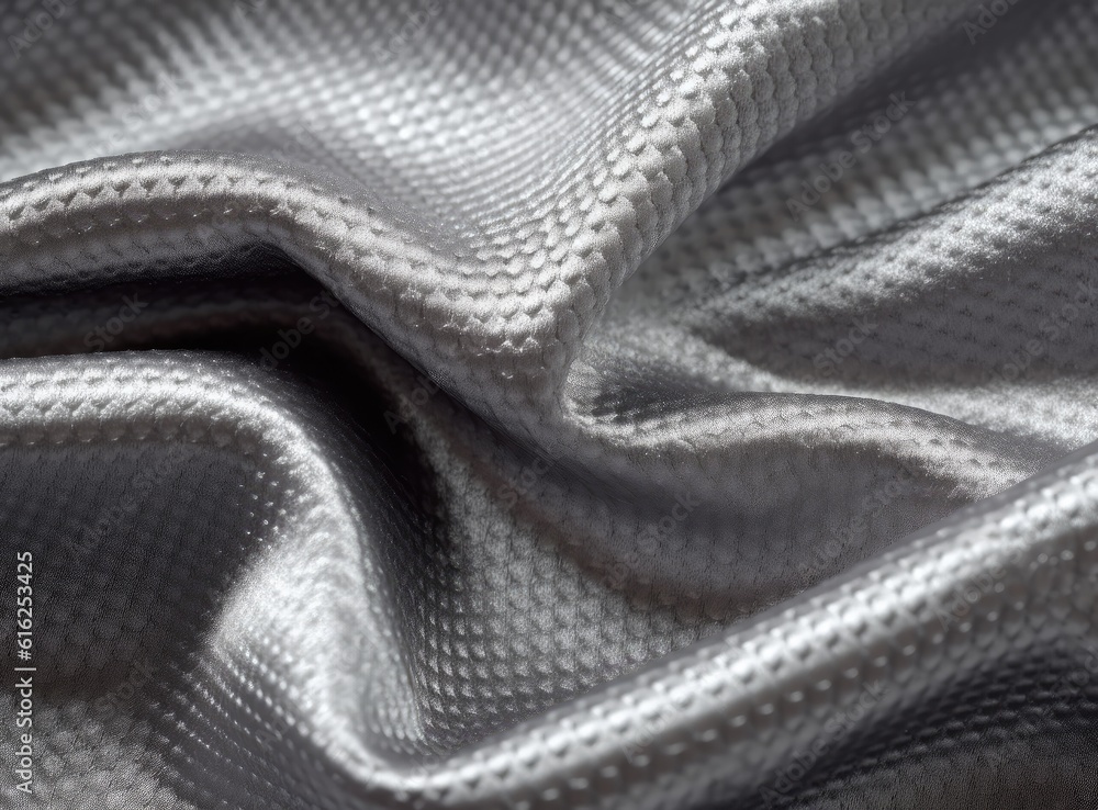gray fabric texture background created with Generative AI technology gray fabric texture background created with Generative AI technology