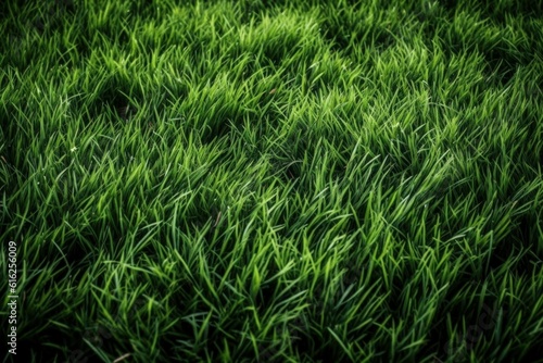 Green fresh grass. Generate Ai