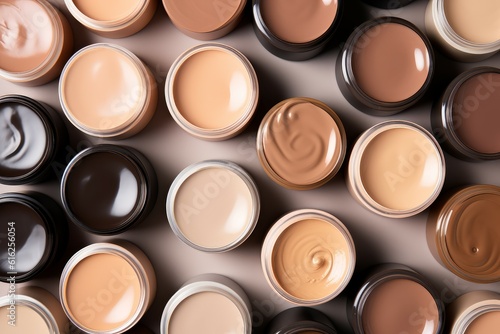 Makeup foundation products cosmetic. Generate Ai