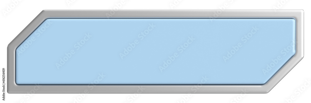 3D button. Empty button. 3D illustration. 3D button. Empty button. 3D illustration.