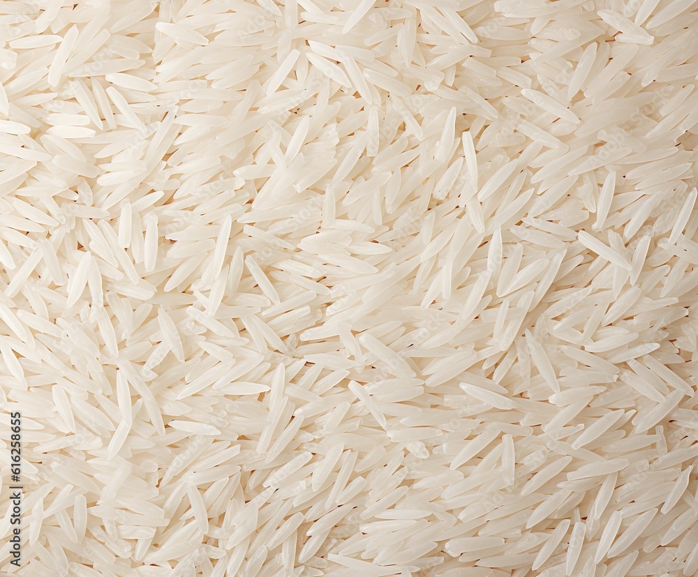 Basmati rice created with Generative AI technology