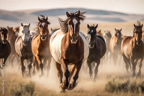 Wild Horse Stampede © mindscapephotos