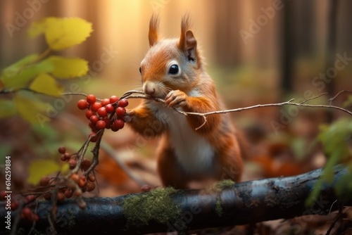Cute Charming Squirrels