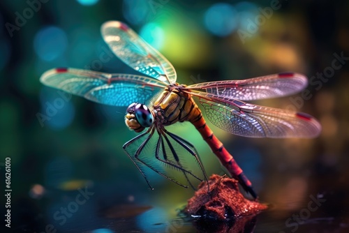 Colorful Delicate Dragonflies © mindscapephotos