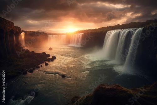 Beautiful Breathtaking Waterfalls © mindscapephotos