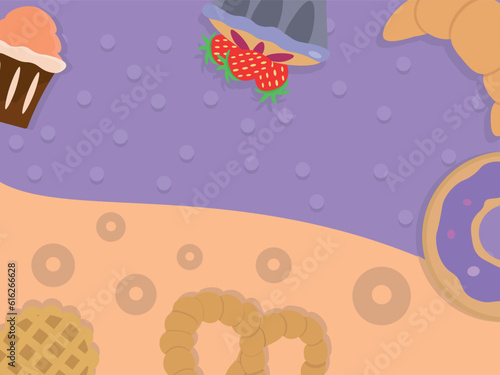 Sweets background 
