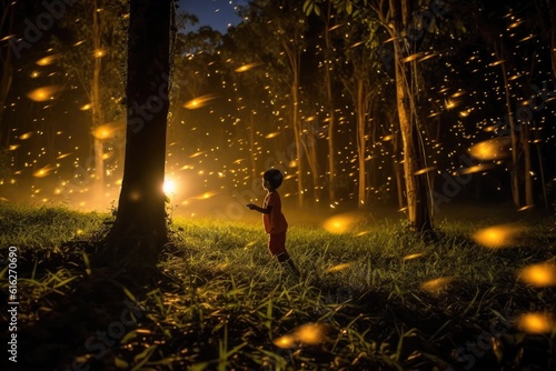 Stunning Enchanting Fireflies