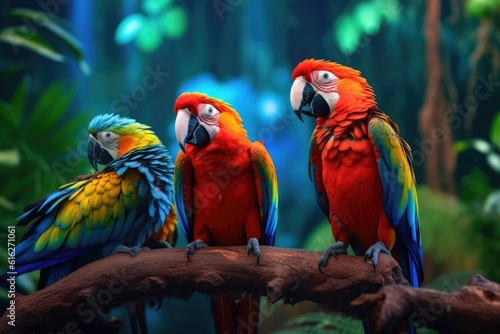 Exotic Tropical Birds © mindscapephotos