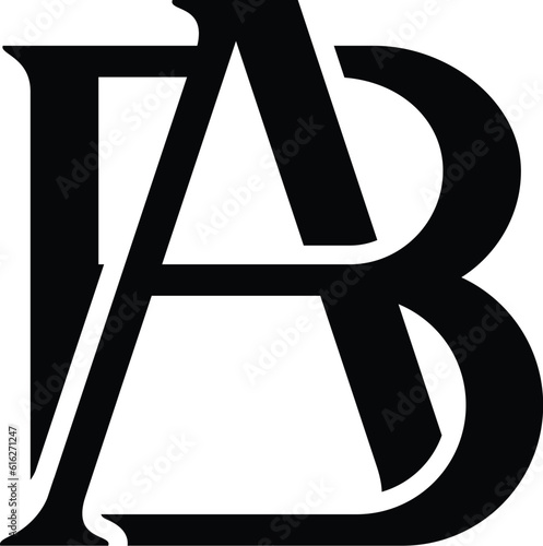 vector ba logo