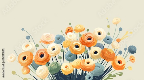 Bunch of Ranunculus