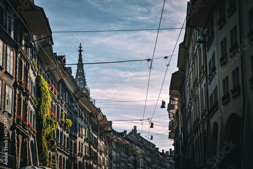 Medieval Streets of Bern, Switzerland photo