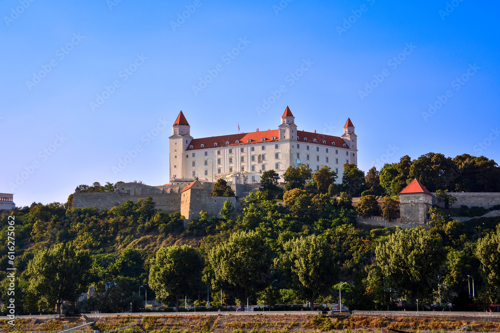 The Majestic Bratislava Castle on a Summer Day - Slovakia