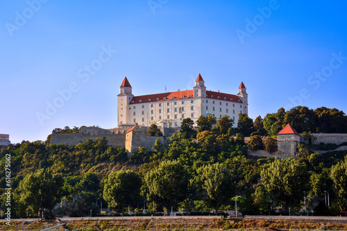 The Majestic Bratislava Castle on a Summer Day - Slovakia