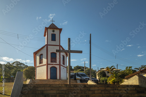 Igreja na cidade de Conceição do Mato Dentro, Estado de Minas Gerais, Brasil