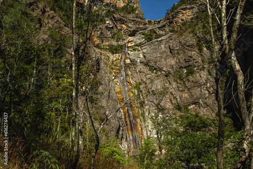 Cachoeira na cidade de Concei    o do Mato Dentro  Estado de Minas Gerais  Brasil