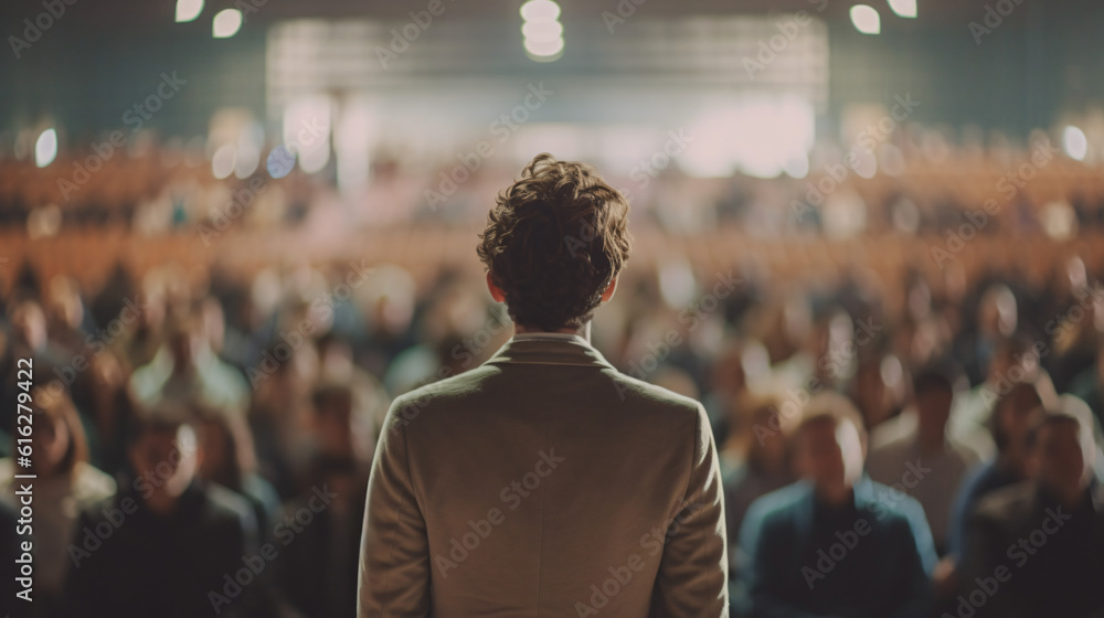 Engaged Audience in a Conference Hall: Captivating Lecture by Male Speaker on Business and Entrepreneurship. Presentation of a teacher
Generative AI Engaged Audience in a Conference Hall: Captivating Lecture by Male Speaker on Business and Entrepreneurship. Presentation of a teacher
Generative AI