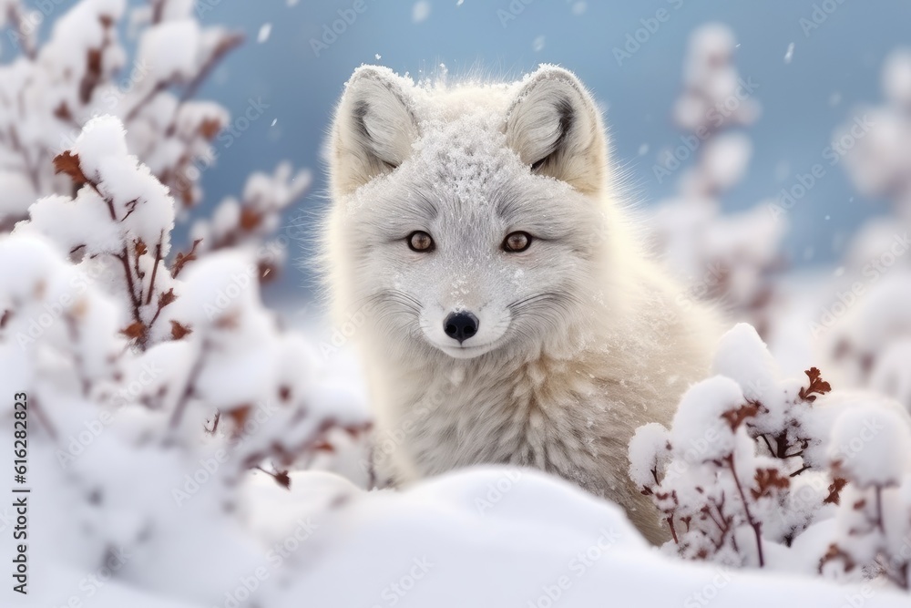 Enigmatic Arctic Foxes