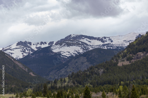 County of Boulder Colorado Mountain Landscape