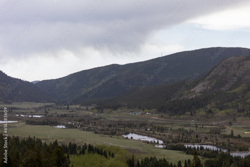 Boulder Colorado County, Landscape in Rollinsville Pass