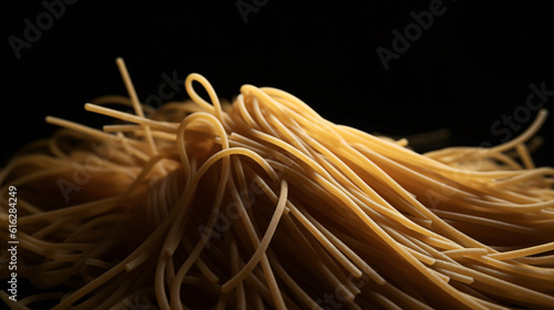 pasta noodles without sauce generative ai