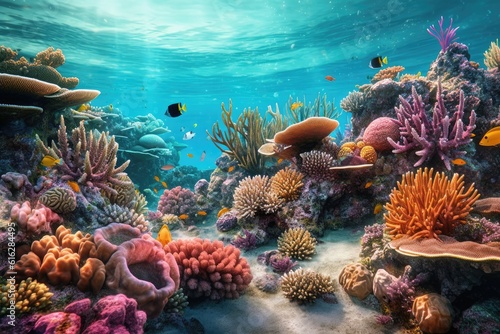 Vibrant Coral Reefs © mindscapephotos