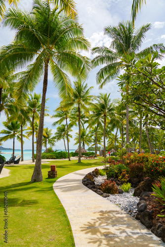 Resort in Bora Bora, French Polynesia