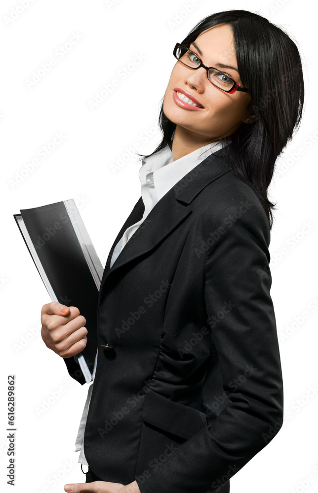 young woman holding a clipboard young woman holding a clipboard