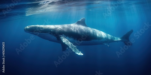 Blue whale photo
